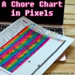 Chore Chart in Pixels - Dreams and Caffeine